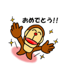 不思議なおさる（個別スタンプ：30）