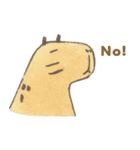 Capybara daily（個別スタンプ：4）