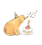 Capybara daily（個別スタンプ：11）