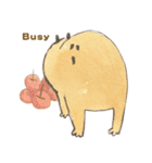 Capybara daily（個別スタンプ：15）