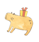 Capybara daily（個別スタンプ：25）