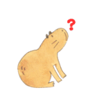 Capybara daily（個別スタンプ：32）