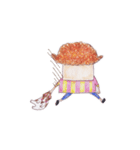 Tofu girl（個別スタンプ：40）