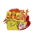 バナナPerfecto ＆ 桃Mare（個別スタンプ：22）