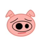 大きな豚顔（個別スタンプ：2）