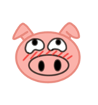 大きな豚顔（個別スタンプ：17）