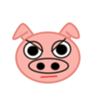 大きな豚顔（個別スタンプ：24）