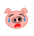 大きな豚顔（個別スタンプ：25）