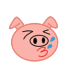 大きな豚顔（個別スタンプ：26）