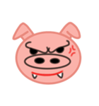 大きな豚顔（個別スタンプ：27）