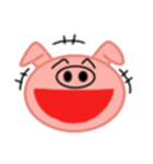 大きな豚顔（個別スタンプ：28）