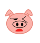 大きな豚顔（個別スタンプ：29）