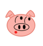 大きな豚顔（個別スタンプ：30）