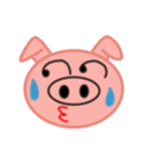 大きな豚顔（個別スタンプ：31）