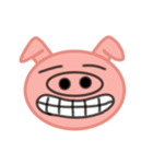 大きな豚顔（個別スタンプ：32）