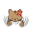 茶白チャトラン(基本挨拶編)（個別スタンプ：12）