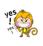 Little Gold Monkey（個別スタンプ：29）