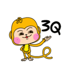 Little Gold Monkey（個別スタンプ：30）