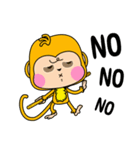 Little Gold Monkey（個別スタンプ：31）