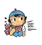 Salim ＆ Silmy Blue Edition（個別スタンプ：9）