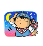 Salim ＆ Silmy Blue Edition（個別スタンプ：21）