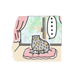 Come and play with squirrel cats（個別スタンプ：10）