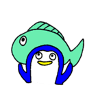3匹のペンギン（個別スタンプ：36）