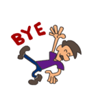 Funny Mustache Man（個別スタンプ：7）