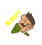 Funny Mustache Man（個別スタンプ：10）