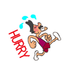 Funny Mustache Man（個別スタンプ：36）