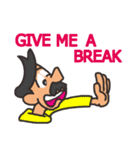 Funny Mustache Man（個別スタンプ：40）