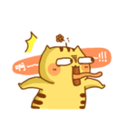 Fat Fat and Rabbit Daily（個別スタンプ：7）