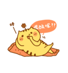 Fat Fat and Rabbit Daily（個別スタンプ：10）