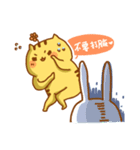 Fat Fat and Rabbit Daily（個別スタンプ：11）