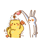 Fat Fat and Rabbit Daily（個別スタンプ：33）