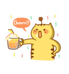 Fat Fat and Rabbit Daily（個別スタンプ：40）