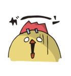 ニワトリになりたいひよこ（個別スタンプ：19）