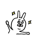 ユルすぎうさぎさん（個別スタンプ：2）