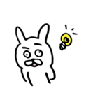 ユルすぎうさぎさん（個別スタンプ：17）