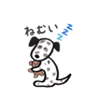 わんこたちのお絵かきスタンプ（個別スタンプ：3）