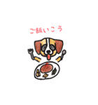 わんこたちのお絵かきスタンプ（個別スタンプ：9）