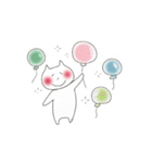ねこパステル（個別スタンプ：36）