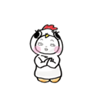 オレンジタイツのあの人と息子たち（個別スタンプ：6）
