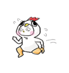 オレンジタイツのあの人と息子たち（個別スタンプ：10）