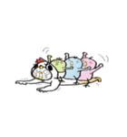 オレンジタイツのあの人と息子たち（個別スタンプ：38）