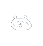 しろくますー（個別スタンプ：17）