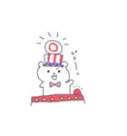 しろくますー（個別スタンプ：21）