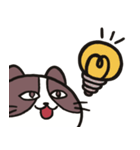 ネコのたまきさん（個別スタンプ：1）