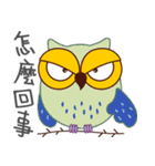 Owl Daily Life Second（個別スタンプ：24）