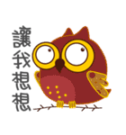 Owl Daily Life Second（個別スタンプ：38）